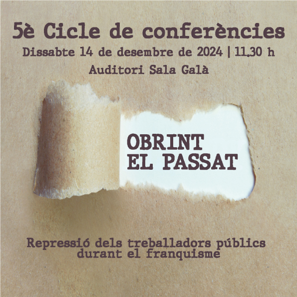 2024 12 14 Conferències Obrint el passat Imatges XXSS Arxiu